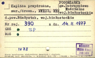 kaplica przydrożna, skan 1
