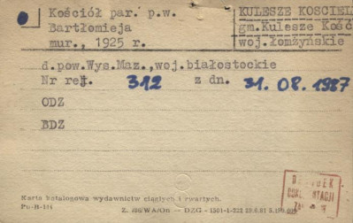 kościół par. pw. Bartłomieja, skan 1
