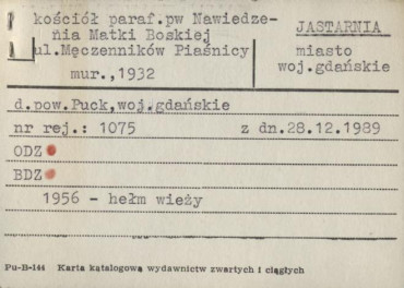 kościół paraf. pw. Nawiedzenia Matki Boskiej, skan 1