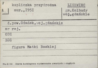 kapliczka przydrożna, skan 1