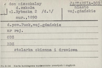 szkoła, ob. budynek mieszkalny, skan 1