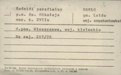 kościół par. pw. św. Mikołaja, skan 3