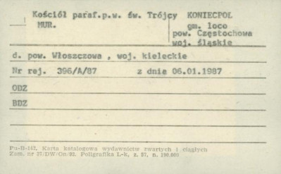 kościół paraf. pw. Św. Trójcy, skan 1