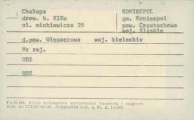 chałupa, skan 1