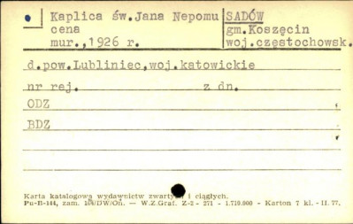 kaplica św. Jana Nepomucena, skan 1