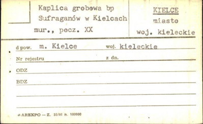 kaplica grobowa bp Sufraganów, skan 1
