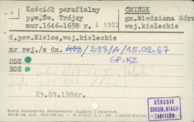 kościół par. pw. Św. Trójcy, skan 1
