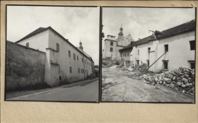 klasztor - zespół klasztorny klarysek, ob. bernardynek, skan 2