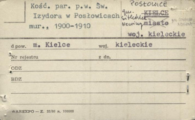 kościół parafialny p.w. Św. Izydora, skan 1