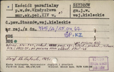 kościół parafialny p. w. św. Władysława, skan 1