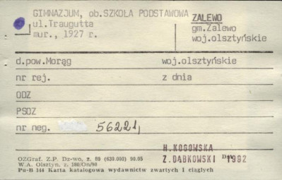 gimnazjum, ob. szkoła podstawowa, skan 1
