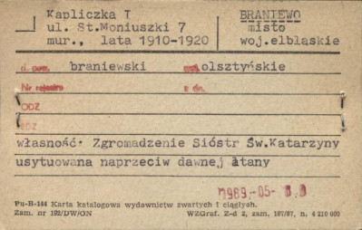 kapliczka I, skan 1