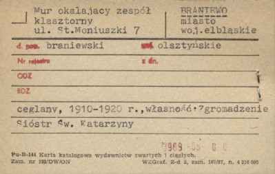 ogrodzenie - zespół klasztorny, skan 1