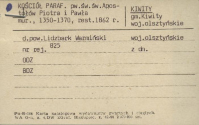 kościół paraf. pw. św. Apostołów Piotra i Pawła, skan 1