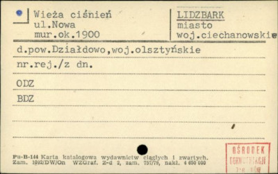 wieża ciśnień, skan 1