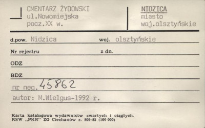 cmentarz żydowski, skan 1