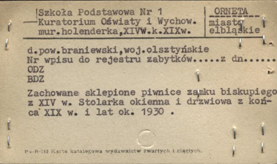 szkoła podstawowa nr 1 (z piwnicami zamku biskupiego), skan 1