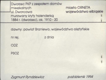 dworzec PKP z zespołem domów mieszkalnych, skan 1