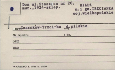 dom, sklep, skan 1