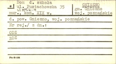 szkoła, ob. budynek mieszkalny, skan 1