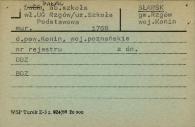 pałac, ob. szkoła, skan 1