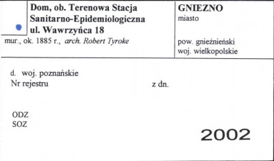 dom, ob. Terenowa Stacja Sanitarno-Epidemiologiczna, skan 1