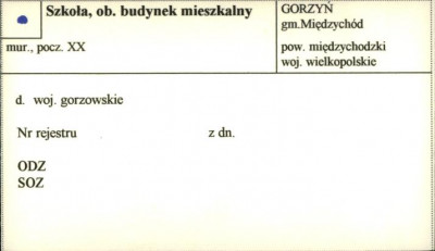 szkoła, ob. budynek mieszkalny, skan 1