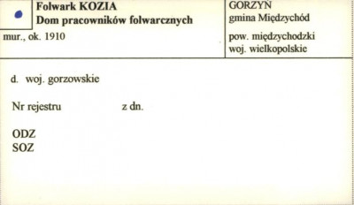 dom pracowników folwarcznych, skan 1
