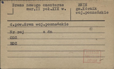 brama nowego cmentarza, skan 1