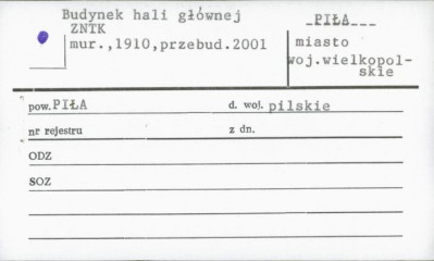budynek hali głównej Zakłady Naprawcze Taboru Kolejowego, skan 1
