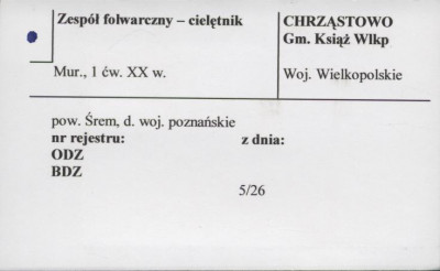 zespół folwarczny - cielętnik, skan 1