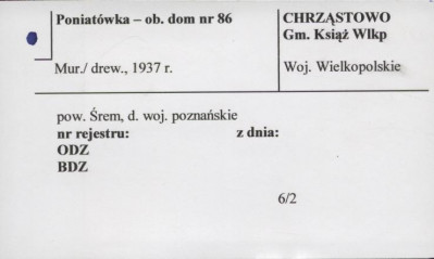poniatówka - ob. dom, skan 1