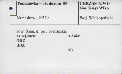 poniatówka - ob. dom, skan 1