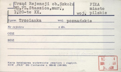 urząd rejencji, ob. szkoła MO, skan 1