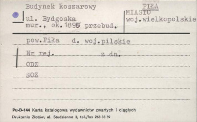 budynek koszarowy, skan 1