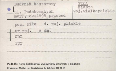budynek koszarowy, skan 1
