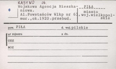 kasyno, ob. wojskowa agencja mieszkaniowa, skan 1