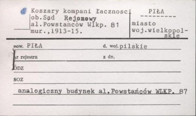 koszary kompani łączności, ob. sąd rejonowy, skan 1