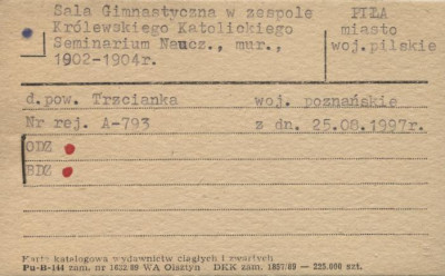 sala gimnastyczna w zespole królewskiego katolickiego seminarium naucz., skan 1
