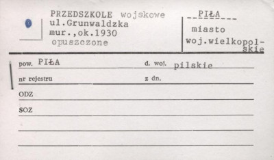 przedszkole wojskowe, skan 1