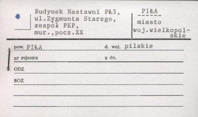 budynek nastawni PŁ 5, zespół PKP, skan 1