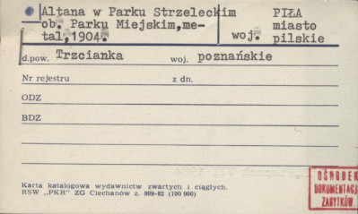 altana w parku strzeleckim, ob. parku miejskim, skan 1