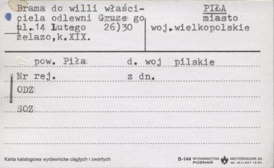 brama willi właściciela odlewnii, skan 1