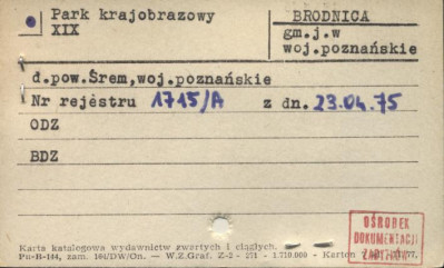 park krajobrazowy, skan 1