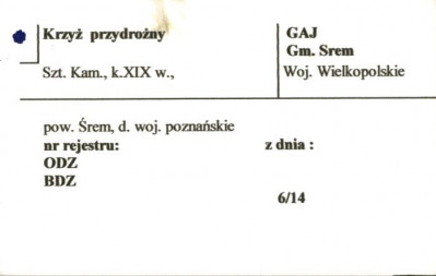 krzyż przydrożny, skan 1