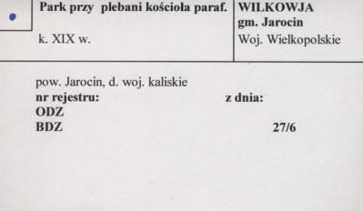 park przy plebanii kościoła paraf., skan 1