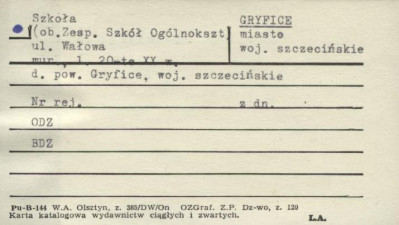 szkoła, ob. Zesp. Szkół Ogólnokszt., skan 1