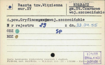 baszta tzw. więzienna, skan 1