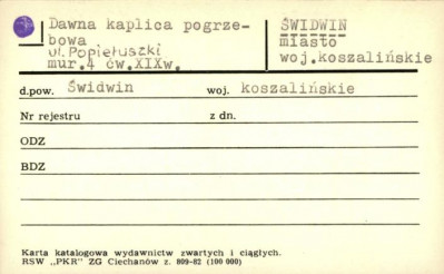 dawna kaplica pogrzebowa, skan 1