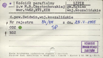 kościół rzym.-kat. par. pw. Matki Boskiej Częstochowskiej, skan 1